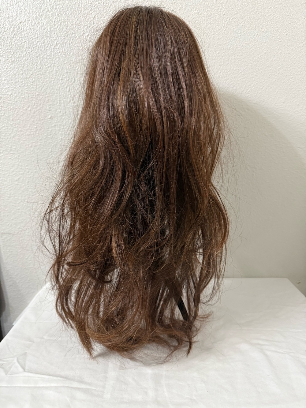 Belle Tress Shakerato in Cola with Cherry Color, Lace Front, Left Mono Part